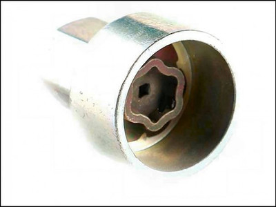 BMW WHEEL NUT BOLT PUZZLE LOCK LOCKNUT ANTI-THEFT KEY SOCKET ADAPTER KEY #52 52