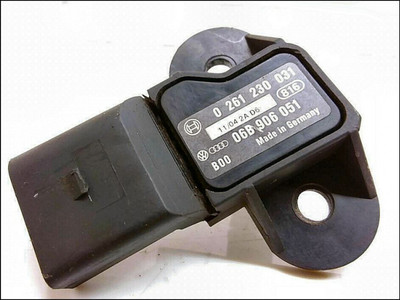 VW VOLKSWAGEN AUDI SKODA INTAKE MANIFOLD PRESSURE MAP SENSOR PLUS TEMPERATURE 06B906051 GENUINE USED G71 G42