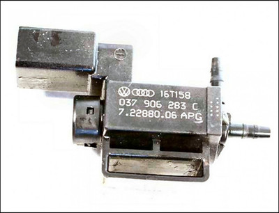 VW VOLKSWAGEN AUDI SKODA PORSCHE VAPOR PURGE INTAKE MANIFOLD FLAP VACUUM ACTUATOR VALVE 037906283C N80 PIERBURG POLO GOLF POLO PASSAT BEETLE A5 Q5 Q7 TT A4 A3 TOURAN GOLF