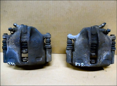 AUDI 256 20MM PAIR GIRLING 54 BRAKE CALIPERS CARRIERS typ85 TYPE-85 KV COUPE VW VOLKSWAGEN GOLF MK1 BIG BRAKE CONVERSION KIT 443615124 357615124A 443615123 357615123A