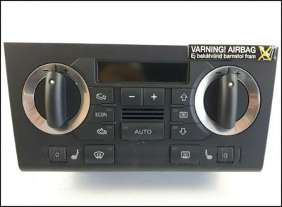 AUDI A3 8P AIRCON CLIMATE AC CONTROLLER MODULE HEATED SEATS TESTED 8P0820043E SINGLE-DIN