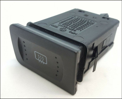 VW GOLF BORA MK4 DASHBOARD REAR SCREEN HEATER SWITCH 1J0959621 1J095621C GENUINE OEM