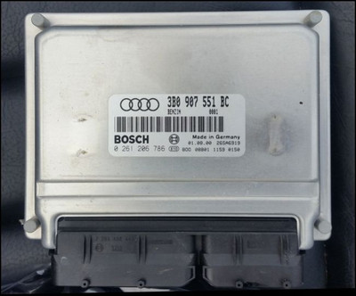 AUDI A4 A6 ENGINE ECU V6 2.8L APR AQD 3B0907551BC MOTRONIC ME7.1 1999 2000 2001
