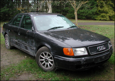 WRECKING AUDI 100 C4 QUATTRO SEDAN 1992 2.8L V6