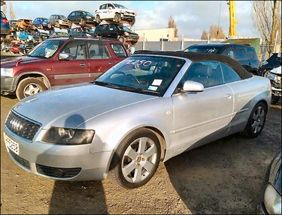WRECKING AUDI A4 B6 CABRIOLET BDV CVT MULTITRONIC CONVERTIBLE 8H 2003 2002 2004 2.4L V6 PARTS 2003 2004 2005