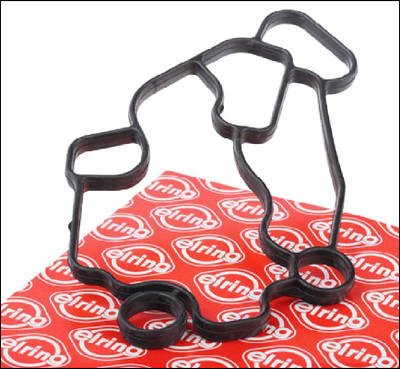 VW VOLKSWAGEN AUDI 2.0 FSI NA NON-TURBO OIL FILTER HOUSING GASKET GENUINE ELRING 897.960 GERMANY 06D115441 06D115441A