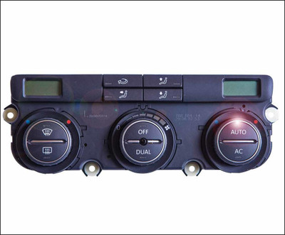 VW VOLKSWAGEN GOLF JETTA TOURAN AIRCON CLIMATE AC CONTROLLER MODULE DUAL ZONE 2004-08 TESTED 1K0907044BR