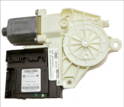 AUDI A3 8P SPORTBACK REAR WINDOW REGULATOR MOTOR LH LEFT PASSENGER SIDE USED GENUINE OEM 8P4959801D 8P4959801B 2005 2006