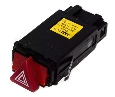 AUDI A4 B5 B5.5 S4 RS4 QUATTRO DASHBOARD HAZARD EMERGENCY WARNING RELAY SWITCH 8D0941509H GENUINE OEM USED