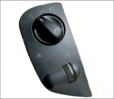 VW VOLKSWAGEN POLO 6N2941531H 6N 6N1 HEADLIGHT HEADLAMP LIGHTING SWITCH DIMMING DIMMER FOGS FOGLIGHT USED OE OEM GENUINE RHD