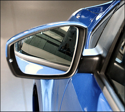 VW VOLKSWAGEN POLO MK5 6R EXTERIOR DOOR MIRROR GLASS LHS LH LEFT PASSENGER SIDE BACKING PLATE TURN SIGNAL INDICATOR REPEATER CLEAR HEATED 6R0857521F PR-6XD PR-6XE 6XD 6XE