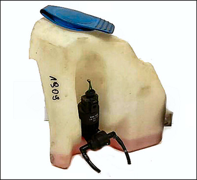 VW VOLKSWAGEN POLO 6N 6N1 6N2 WINDSCREEN WASHER BOTTLE RESERVOIR 2.0L 6N0955453H 6N0955453J OE OEM GENUINE USED PUMP