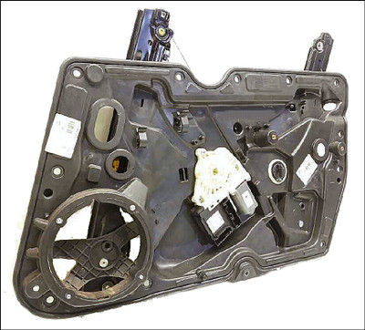 VW VOLKSWAGEN GOLF MK6 GTI HATCHBACK 5K FRONT WINDOW REGULATOR RHD RH RHS RIGHT SIDE DRIVER USED OE OEM GENUINE 5K0837462B 5K0959701E