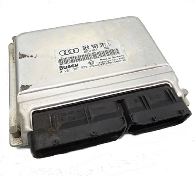 AUDI A4 B6 A6 C5 2.0L 4-CYL 4-CYLINDER EU4 ALT CVT JAPAN ENGINE ECU COMPUTER BOSCH MOTRONIC 8E0909557L 0261207975 ME7.5