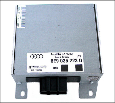 AUDI A4 B6 B7 AVANT AMP AMPLIFIER 8E9035223 8E9035223D OEM OE GENUINE FITMENT TESTED USED 8RE 8RX PR-8RE PR-8RX