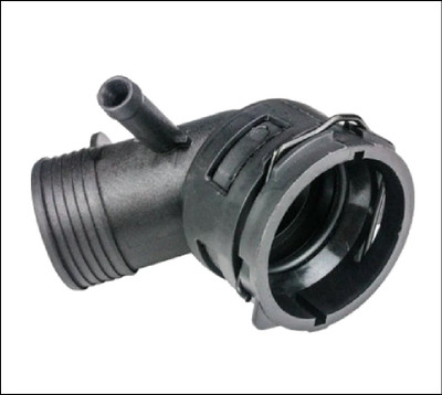 VW VOLKSWAGEN TOUAREG AUDI Q7 7L 4L PORSCHE CAYENNE UPPER TOP RADIATOR COOLANT HOSE PIPE QUICK CONNECT CONNECTOR ADAPTER 7L6122101C 7L6122291H NEW AFTERMARKET