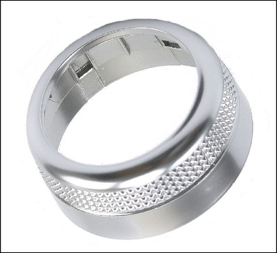 AUDI A4 A5 A6 A8 Q5 Q7 ROTARY MENU BUTTON KNOB JOYSTICK CHROME OUTER TRIM RING 4F0919069B MMI MULTIMEDIA CONTROL PANEL MMI-2G 3G 2005 - 2011