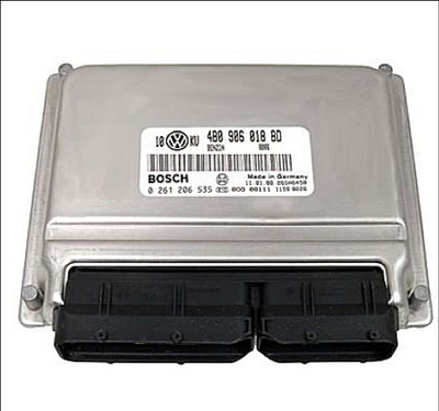 AUDI A4 A6 VW VOLKSWAGEN PASSAT 1.8T APU ENGINE ECU COMPUTER 4B0906018BD 4B0906018BD 0261206535 MOTRONIC ME7.5 1999 2000 USED