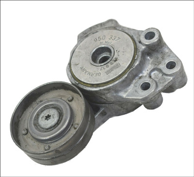 VW  VOLKSWAGEN AUDI SKODA 4-CYL 1.4L FABIA POLO BEETLE PASSAT GOLF TIGUAN TOURAN SCIROCCO AUXILIARY ACCESSORY SERPENTINE BELT TENSIONER PULLEY USED GENUINE OE OEM 03C145299J BWK BLG BMY CAVA CAVD CAVE CFGB CLLA CNWA CTHA CTHD CTHE CTKA