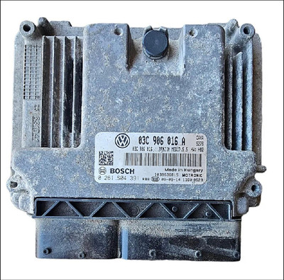 VW VOLKSWAGEN GOLF MK6  1.4L TSI CAX CAXA TWINCHARGE BOSCH MOTRONIC MED17.5.5 EU5 ENGINE ECU COMPUTER 03C906016A 0261S04391 PR-G1C PR-7MG