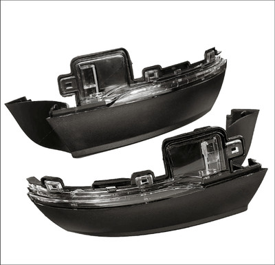 VW VOLKSWAGEN POLO 6R MK5 CLEAR WHITE SIDE WING MIRROR INDICATOR TURN SIGNAL REPEATER LIGHT LEFT RIGHT LH RH LHS RHS 6R0949101 6R0949102 6R0949101F 6R0949102F