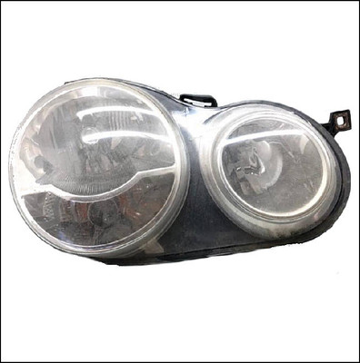 VW VOLKSWAGEN POLO 9N 9N1 MK4 HEADLIGHT HALOGEN SILVER MASK RHS RH RIGHT DRIVER SIDE PRE-FACELIFT 6Q2941008G OE OEM GENUINE USED