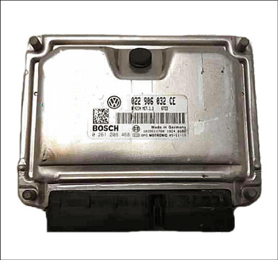 VW VOLKSWAGEN GOLF MK5 R32 BUB ENGINE ECU 022906032CE 022906032JR 022906032KG 0261208468 ME7.1.1 3.2 V6 3.2L V6 VR6 DSG 2006 2007 USED TESTED OE OEM GENUINE ORIGINAL BOSCH