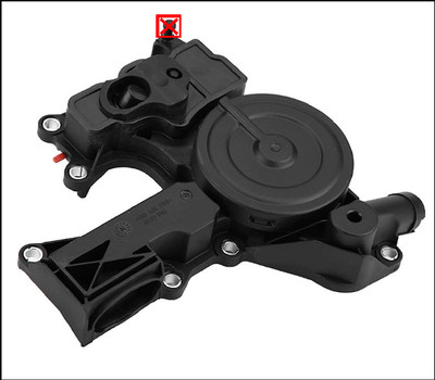 VW VOLKSWAGEN AUDI GOLF MK5 CC PASSAT TIGUAN A3 A4 A5 A6 TT Q3 Q5 2.0 2.0L 1.8 1.8L A3 A4 A5 A6 Q3 Q5 TSI GTI PCV BREATHER HOSE OIL WATER SEPARATOR ASSEMBLY 06H103495A 06H103495AC 06H103495AB 06H103495AH NEW AFTERMARKET