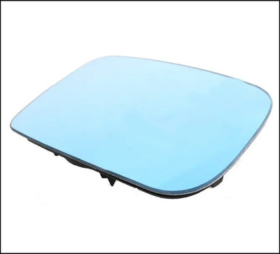 AUDI A3 A6 A8 A4 S4 B5 8D 1995 1996 1997 1998 1999 4A2857536AB 4A2857536 PRE-FACELIFT EXTERIOR DOOR MIRROR GLASS BLUE GERMANY RHS RIGHT BACKING PLATE HEATED OE OEM ORIGINAL GENUINE USED