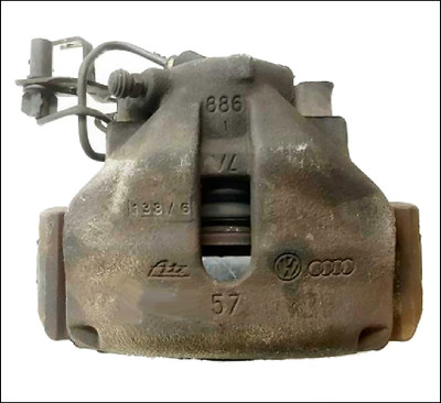 8E0615123A AUDI A4 B6 B7 A6 C5 C6 VW VOLKSWAGEN PASSAT B5.5 LEFT LH BRAKE CALIPER OE OEM ATE USED 57MM 288MM 25MM PR-1LB PR-1LE 1LB 1LE