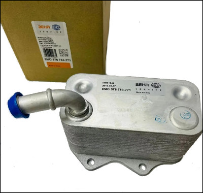 VW VOLKSWAGEN AUDI OIL COOLER 06D117021C 4-CYL 2.0L FSI TFSI GOLF JETTA A3 EOS PASSAT VW VOLKSWAGEN AUDI OIL COOLER 2.0L FSI TFSI 06D117021C  8M0376783771 HELLA BEHR OEM QUALITY NEW AFTERMARKET
