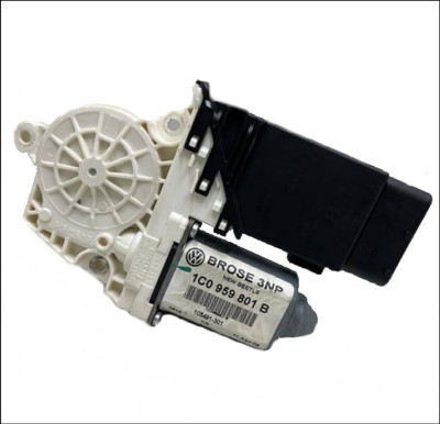 VW VOLKSWAGEN NEW BEETLE FRONT WINDOW REGULATOR LIFTER GLASS MOTOR RH RIGHT DRIVER SIDE 1C0959801B USED OE OEM GENUINE BROSE 3NP 2002 2003 2004 2005 2006 2007