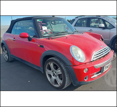 WRECKING DISMANTLING PARTING BMW MINI COOPER R52 2007 FACELIFT CABRIOLET CONVERTIBLE MANUAL 5-SPEED GETRAG
