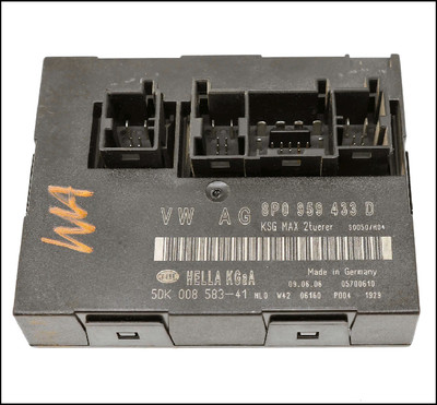 5D3 5D4 PR-5D3 PR-5D4  AUDI A3 8P SPORTBACK BCM CCM CENTRAL CONVENIENCE COMFORT MODULE 4-DOOR JAP-IMPORT 315MHz 8P0959433D 5DK008583-41 2004 2005 2006 2007 USED TESTED