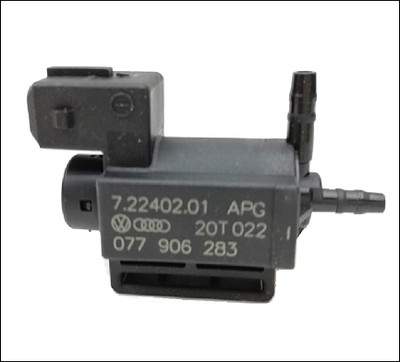 VW VOLKSWAGEN AUDI SKODA PORSCHE VAPOR PURGE INTAKE MANIFOLD FLAP VACUUM ACTUATOR VALVE 077906283 7.22402.01 72240201 N80 PIERBURG A6 C5 A8 TOUAREG