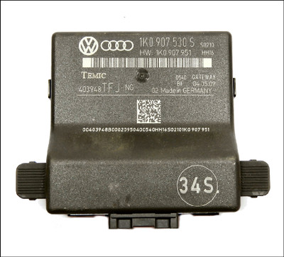 VW VOLKSWAGEN AUDI A3 CABRIOLET TT TIGUAN EOS R8 CAN CANBUS GATEWAY DIAGNOSTIC INTERFACE MODULE 1K0907530S GOLF 1K RCD330G 2008 2009