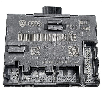 AUDI A5 S5 V8 2009 2010 2011 RHD RH RHS RIGHT DRIVER DOOR CONTROL CONTROLLER MODULE 8T0959793D 8T0959793J 8T0959793M USED TESTED OE OEM GENUINE