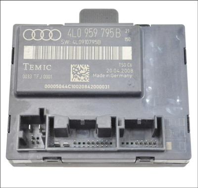 AUDI Q7 4L REAR DOOR CONTROL CONTROLLER MODULE 4L0959795B 4L0910795B LH LHS LEFT PASSENGER USED GENUINE OE OEM