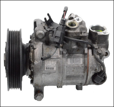 AUDI A4 B8 A5 ALLROAD V6 3.0L 3.2L PETROL CLIMATE AC DENSO AIRCON COMPRESSOR 8K0260805G 8K0260805D 8K0260805K 6SEU14C 2008 2009 2010 2011 USED GENUINE TESTED