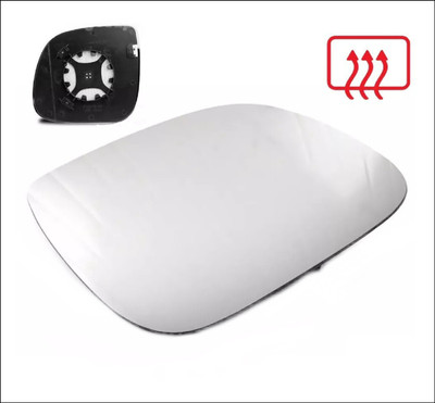 VW CADDY 2K TRANSPORTER T5 EXTERIOR DOOR MIRROR GLASS RIGHT RH RHS DRIVER NZ RHD HEATED CLEAR NEW AFTERMARKET