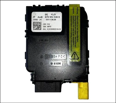 STEERING COLUMN WHEEL CONTROL CONTROLLER ELECTRONICS SENSOR SWITCH MODULE AUDI A3 2004 2005 2006 2007 8P0953549E OE OEM TESTED GENUINE USED