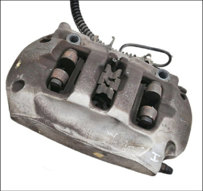 VW VOLKSWAGEN TOUAREG 7P PORSCHE CAYENNE 7P0615423 7P6615403K 4-POT BREMBO PR-2EG 2EG 330MM REAR BRAKE CALIPER LEFT LH LHS PASSENGER BM5 USED OE OEM GENUINE