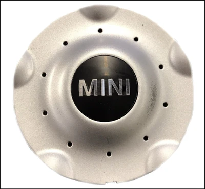 BMW MINI COOPER ONE R56 R57 WHEEL 16" CENTRECAP CENTRE-CAP BLASTER R103 HUBCAP 6771001 OE OEM GENUINE SILVER