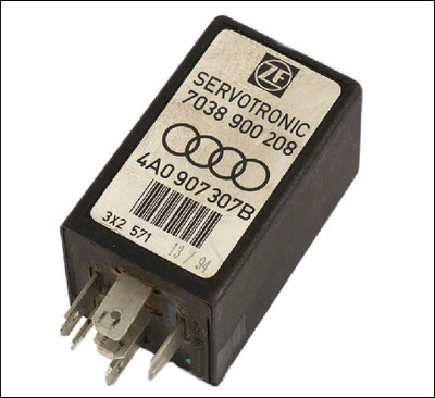 AUDI S4 S6 A6 URS4 URS6 100 C4 ALLROAD SERVOTRONIC STEERING CONTROL MODULE RELAY USED GENUINE OEM OE ZF 4A0907307B 443907307B 4A0907307A 7038900208 362