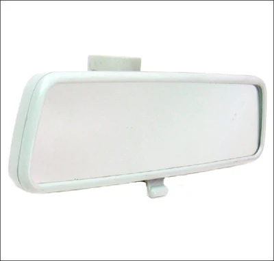 VW VOLKSWAGEN SKODA GOLF MK4 BORA POLO PASSAT CADDY OCTAVIA TOURAN TOUAREG EOS JETTA TRANSPORTER REAR VIEW VISION INTERIOR MIRROR BEIGE WITH MANUAL DIPPING DIMMING  ANTI-DAZZLE OE OEM GENUINE USED 6Q2857511 3B0957511A 3B0957511B 3B0957511C 3B0957511D 3B0957511E 3B0957511F 3B0957511G
