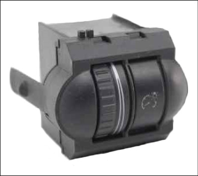 VW VOLKSWAGEN GOLF JETTA MK5 1K EOS INSTRUMENT LIGHTING CLUSTER DIMMER DIMMING RHEOSTAT SWITCH XENON HID 1K0941334A 1K0941334D 1K0941334C GENUINE OEM USED