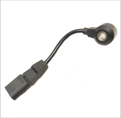 AUDI VW VOLKSWAGEN A4 A3 TT G61 SIEMENS VDO SHORT KNOCK SENSOR 06A905377B S107583009Z G61 165MM BLACK USED OEM GENUINE AGN AGU APH NA TURBO 1.8T