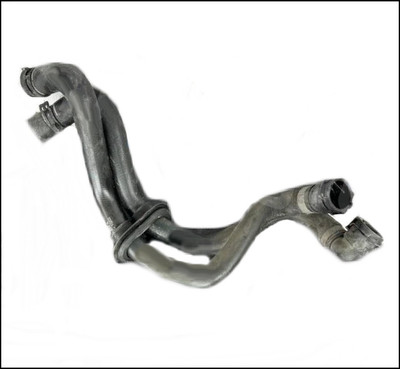 HEATER COOLANT FEED HOSE AUDI A6 C5 RHD 6-CYL V6 ASN BBJ 3.0 3.0L QUICK CONNECT CONNECTOR BULKHEAD EXCHANGER FLANGE OE OEM GENUINE 4B2819371A USED