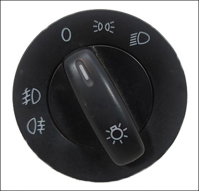 VW VOLKSWAGEN HEADLIGHT LIGHT LIGHTING SWITCH USED GENUINE ORIGINAL OE OEM 1K0941431AJ GOLF MK5 CADDY TRANSPORTER TOURAN FRONT REAR FOG