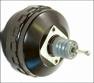 VW VOLKSWAGEN GOLF JETTA MK5 1K AUDI A3 8P 1K2614105AA 1K2614105AR 1K0906207 DUAL DIAPHRAGM VACUUM BRAKE SERVO BOOSTER USED OEM OE GENUINE ORIGINAL